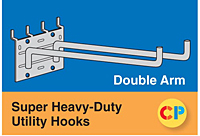 Double Arm Super Heavy-Duty Utility Hooks