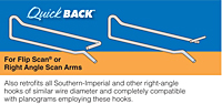 For FLIP Scan or Right Angle Scan Arms