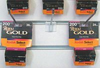 SI Medium Attached Back Straight Entry Hooks