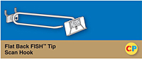 Flat Back Fish Tip Scan Hooks