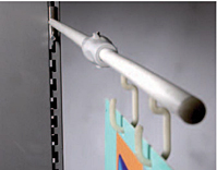 SI Aisle Sign Arm with Upright Mount