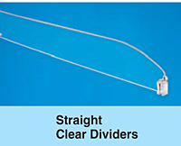 Straight Clear Dividers