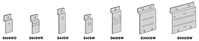 back plate slat wall