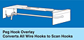 peg hook overlay