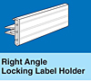 Right Angle Locking Label Holders