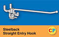 Steelback Straight Entry Hooks