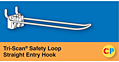 Tri-Scan Safety Loop Straight Entry Hooks