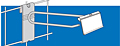 1-Pc Grid Hooks