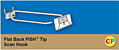 Flat Back Fish Tip Scan Hooks