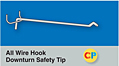 All Wire Hook Downturn Safety Tip