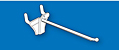 1-Pc Single Prong Plastic Hooks