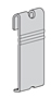 2", 3" and 4" Grid Back Plates (Raw Metal/Unplated)