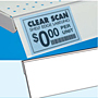 Top Mount/Tag Channel Flexible-back, Adhesive-back Label Strips & Holders with Hinge