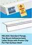 HELSGC Standard Flange, Top Mount Punched-back with Promo Clip