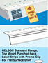 HELSGC Standard Flange, Top Mount Punched-back with Promo Clip