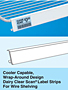 cooler shelving - wrap around
