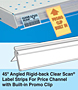 45 deg angled rigid back strip - full