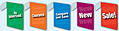 Hook and Shelf Edge Promotional Flags