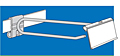 1pc cross bar scan hook - cross bar