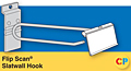 Slatwall Flip Scan Hook Fits Slatwall